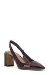 Vince Camuto Hamden Slingback Pointed Toe Pump In Purple