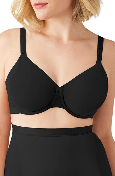 Wacoal Shape Revelation Uneven Underwire Bra In Black