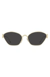 Loewe 57mm Cat Eye Sunglasses In Gold