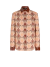 ETRO QUILTED SHIRT WITH PAISLEY DESIGN