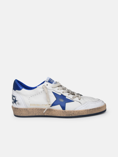 Golden Goose White June Sneakers For Kids With Star And Logo