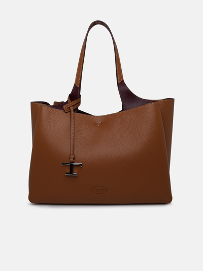 Tod's Brown Mini Leather Bag