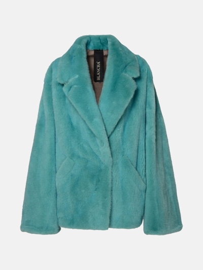 Blancha Water Green Mink Fur