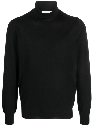 Lardini Wool Sweater In Black