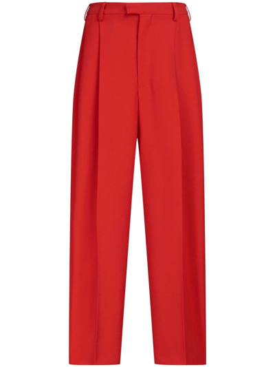 MARNI TROPICAL TAILORED WOOL TROUSERS