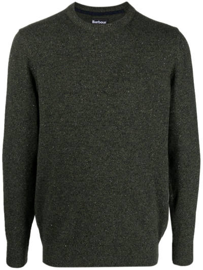 Barbour Sweater Men Color Blue In Brown