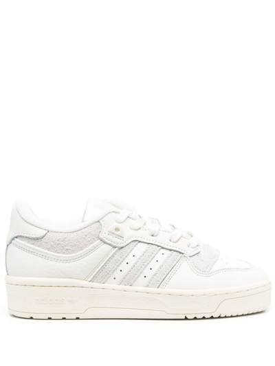 Adidas Originals Rivalry Lace-up Sneakers In White