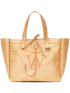 JW ANDERSON LOGO-PRINT FAUX-LEATHER TOTE BAG