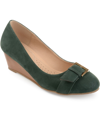 Journee Collection Journee Graysn Wedge Pump In Green