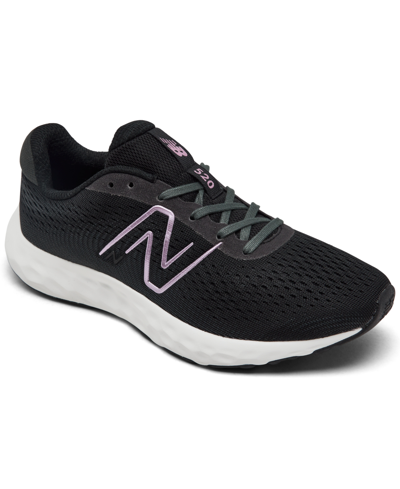New Balance Women's 520 V8 Casual Sneakers From Finish Line In Black