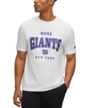 Hugo Boss Boss Nfl New York Giants Graphic T-shirt In New York Giants - White