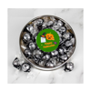 Just Candy Halloween Candy Gift Tin With Chocolate Lindor Truffles By Lindt Large Plastic Tin With Sticker By J In Assorted Pre-pack