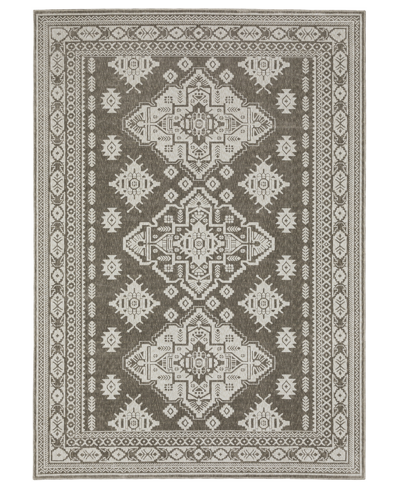 Jhb Design Intrigue Int06 7'10" X 10'10" Area Rug In Gray