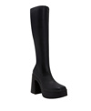 Katy Perry The Heightten Knee High Platform Boot In Black -  - Polyurethane And Polyester