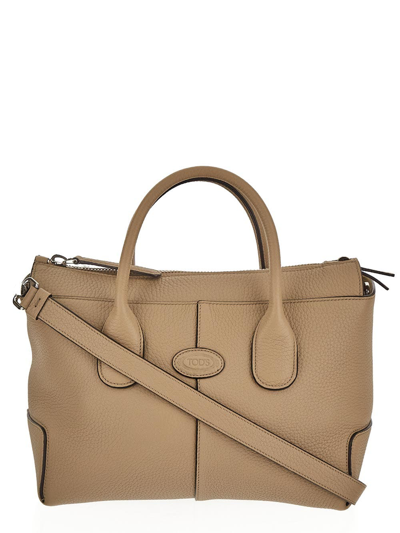 Tod's Di Bag In Beige