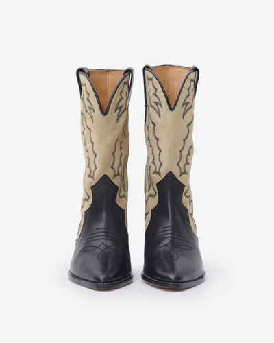 ISABEL MARANT DUERTO SUEDE COWBOY BOOTS