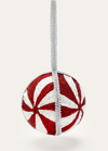 Sudha Pennathur Candy Cane Holiday Ornament
