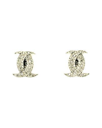 Arthur Marder Fine Jewelry Dnu Discontinued  Silver 1.15 Ct. Tw. Diamond Earrings