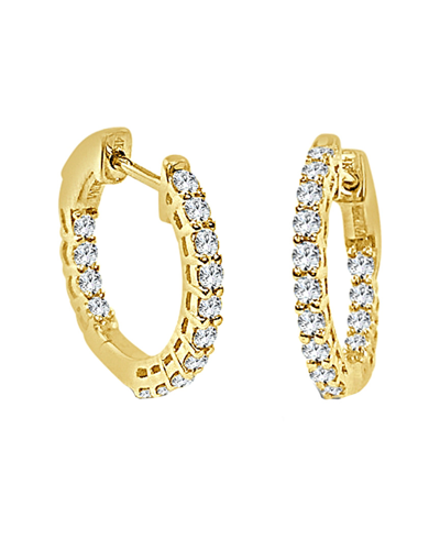 Sabrina Designs 14k 0.50 Ct. Tw. Diamond Hoops