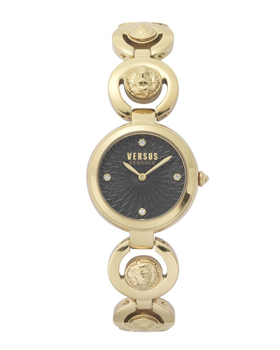 Versus Versace Peking Road Petite Bracelet Watch Woman Wrist Watch Gold Size - Stainless Steel