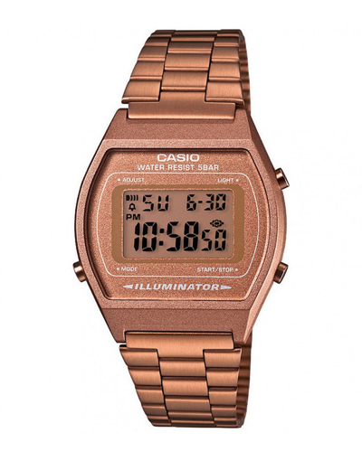 Casio Women's Rose Gold Dial Watch In Gold / Gold Tone / Rose / Rose Gold / Rose Gold Tone