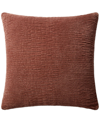 Loloi 22in X 22in Cover With Down Pillow In Gold