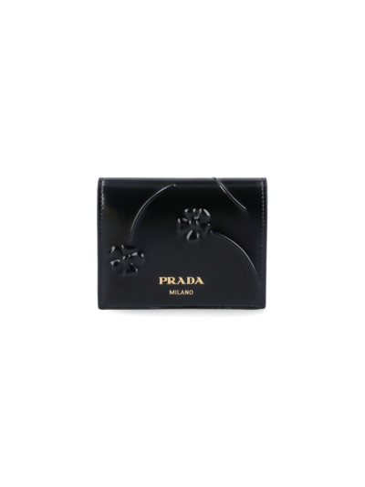 Prada Bifold Wallet In Black  