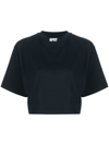 Heron Preston Black Crop Top In Black  