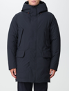 Save The Duck Jacket  Men Color Black In Blau