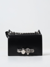 Alexander Mcqueen Alexander Mc Queen "the Biker Mini Jewelled" Crossbody Bag In Black