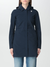 K-way Coat  Woman Color Blue