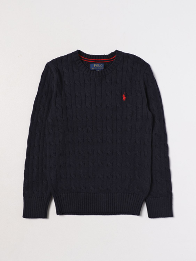 Polo Ralph Lauren Sweater  Kids Color Navy In Navy