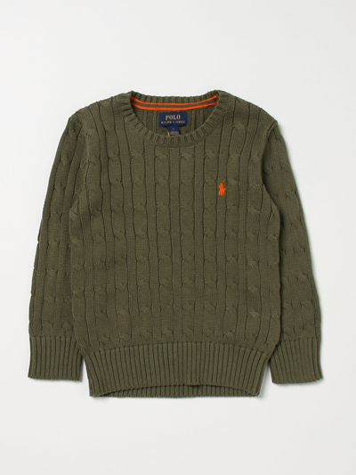 Polo Ralph Lauren Sweater  Kids Color Green In Green