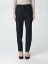 Incotex Straight-leg And Mid-rise Wool Tailored Trousers Clothing In Black