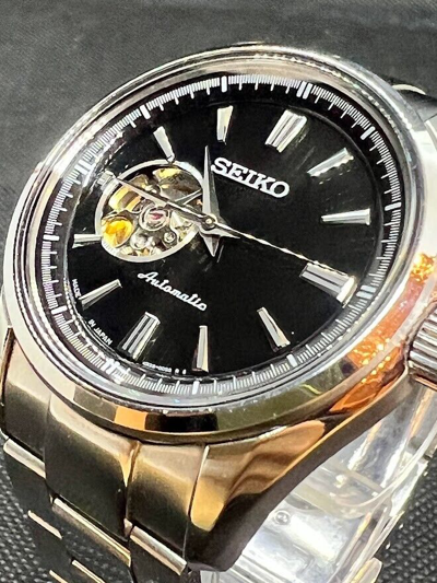 Pre-owned Seiko Presage Sary053 Automatic Analog Silver Black Men's Watch From Japan