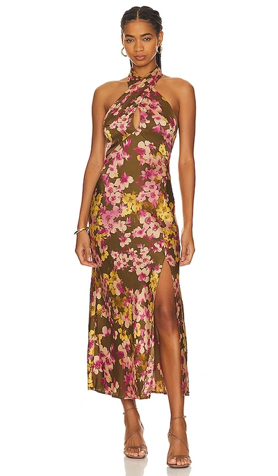 Astr Midi-kleid Marissa In Multi