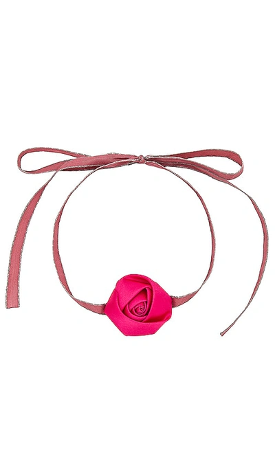 8 Other Reasons Choker Femme In Fuchsia