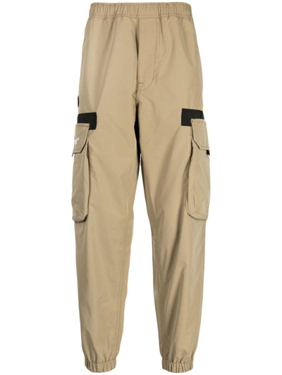 Aape By A Bathing Ape Logo-print Track Trousers In Braun