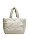 N°21 LOGO-PLAQUE PUFFER TOTE