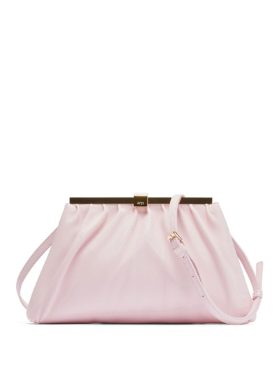 N°21 Puffy Jeanne Engraved-logo Shoulder Bag In Rosa