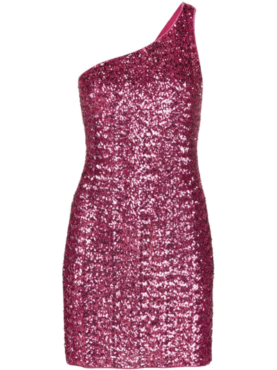 slim fit dress slacks Long Glitter Bodycon Prom Dress with Strappy Open Back Flamingo / XSmall main image 1