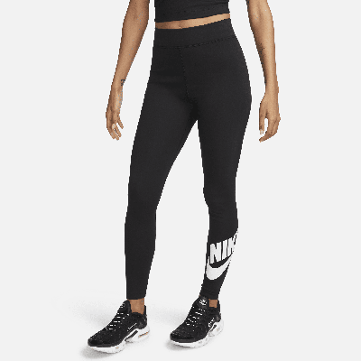 NIKE WOMEN'S  SPORTSWEAR CLASSICS HIGH-WAISTED GRAPHIC LEGGINGS,1000522972