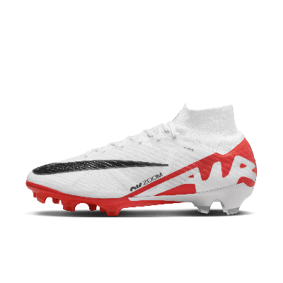 Nike Men's Mercurial Superfly 9 Elite Firm-ground High-top Soccer Cleats In Red