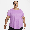 Nike Women's Dri-fit T-shirt (plus Size) In Purple