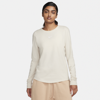 Nike Women's  Sportswear Premium Essentials Long-sleeve T-shirt In Brown