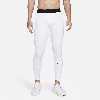 Nike Pro Warm Dri-fit Tights In White
