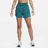 Nike Women's One Dri-fit Ultra High-waisted 3" Brief-lined Shorts In Green
