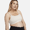Nike Women's Alate (m) Light-support Lightly Lined Nursing Sports Bra (maternity) In Brown