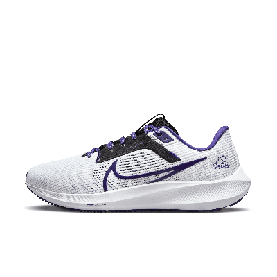 Nike Men's Pegasus 40 (tcu) Road Running Shoes In White