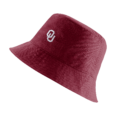 Nike Oklahoma  Unisex College Bucket Hat In Red